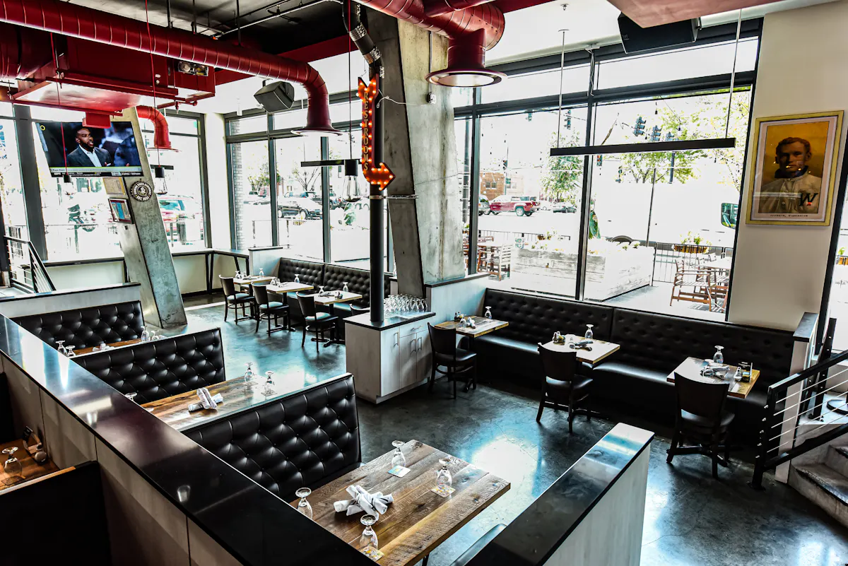 interior of the restaurant